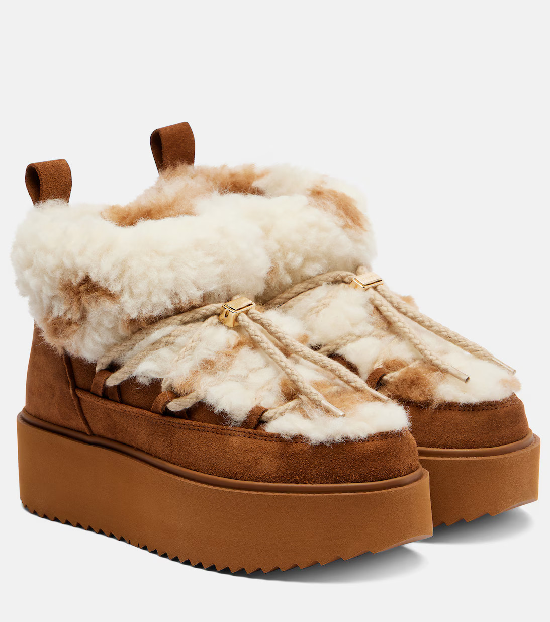 Teddy Platform suede snow boots | Mytheresa (US/CA)