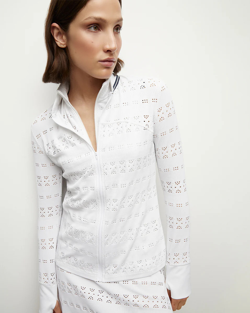 Performance Lace Jacket | Veronica Beard