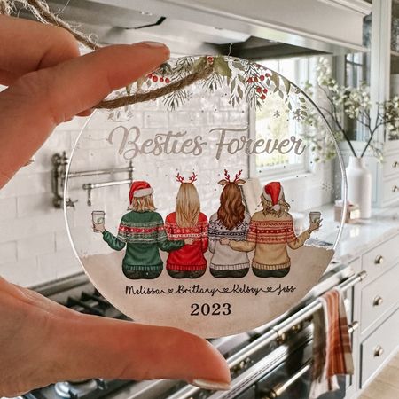 A sweet and simple customizable acrylic ornament for friends and family this holiday season! 🎄

#LTKGiftGuide #LTKHoliday #LTKSeasonal