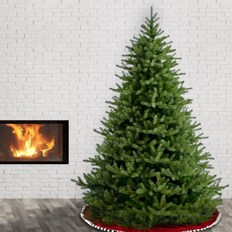 Green Realistic Artificial Spruce Cashmere Christmas Tree | Wayfair Professional