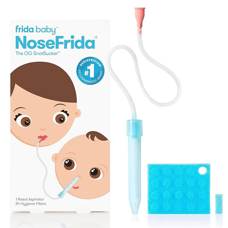 Frida Baby NoseFrida SnotSucker for Baby, Nasal Aspirator for Baby, Nose Sucker Baby Nasal Aspira... | Amazon (US)