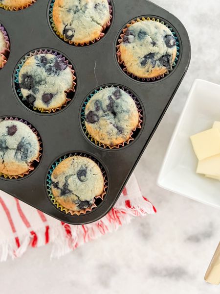 Looking for a homemade blueberry muffin recipe that is easy and yummy?! Here for these gluten free muffins made with Bob’s Red Mill Muffin mix (16oz), 1 3/4 cup frozen blueberries, 1 tsp vanilla extract, 1 3/4 cup milk and 1/2 cup of oil! That’s it! Bake at 400 for about 13-15 minutes, until muffin tops are set.


#LTKhome #LTKfamily #LTKparties