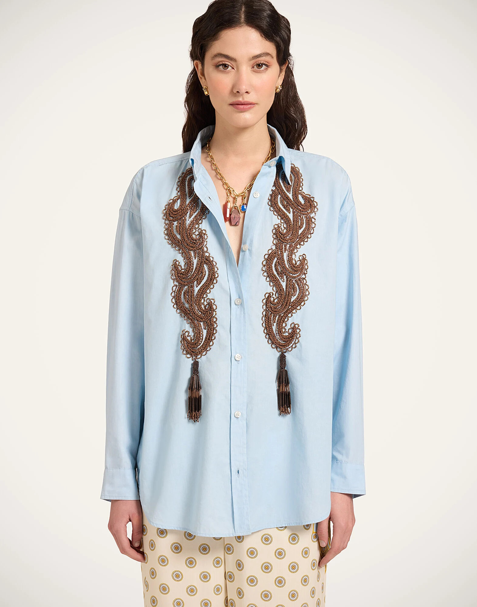 Better Than Your Boyfriend's Shirt in Solid Light Blue for Women | La DoubleJ | La DoubleJ