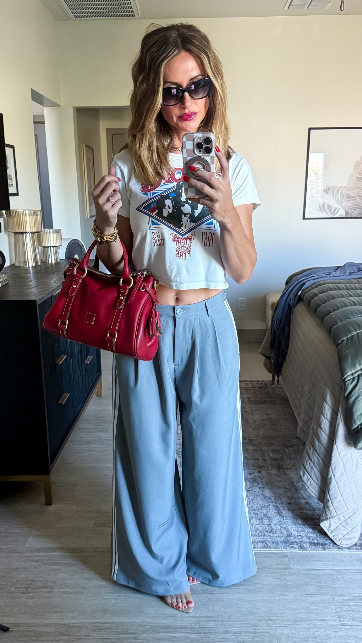 These pants are meant to be oversized, and I had to exchange for a smaller size but honestly could’ve gone down two sizes  

#LTKStyleTip #LTKFindsUnder100 #LTKOver40