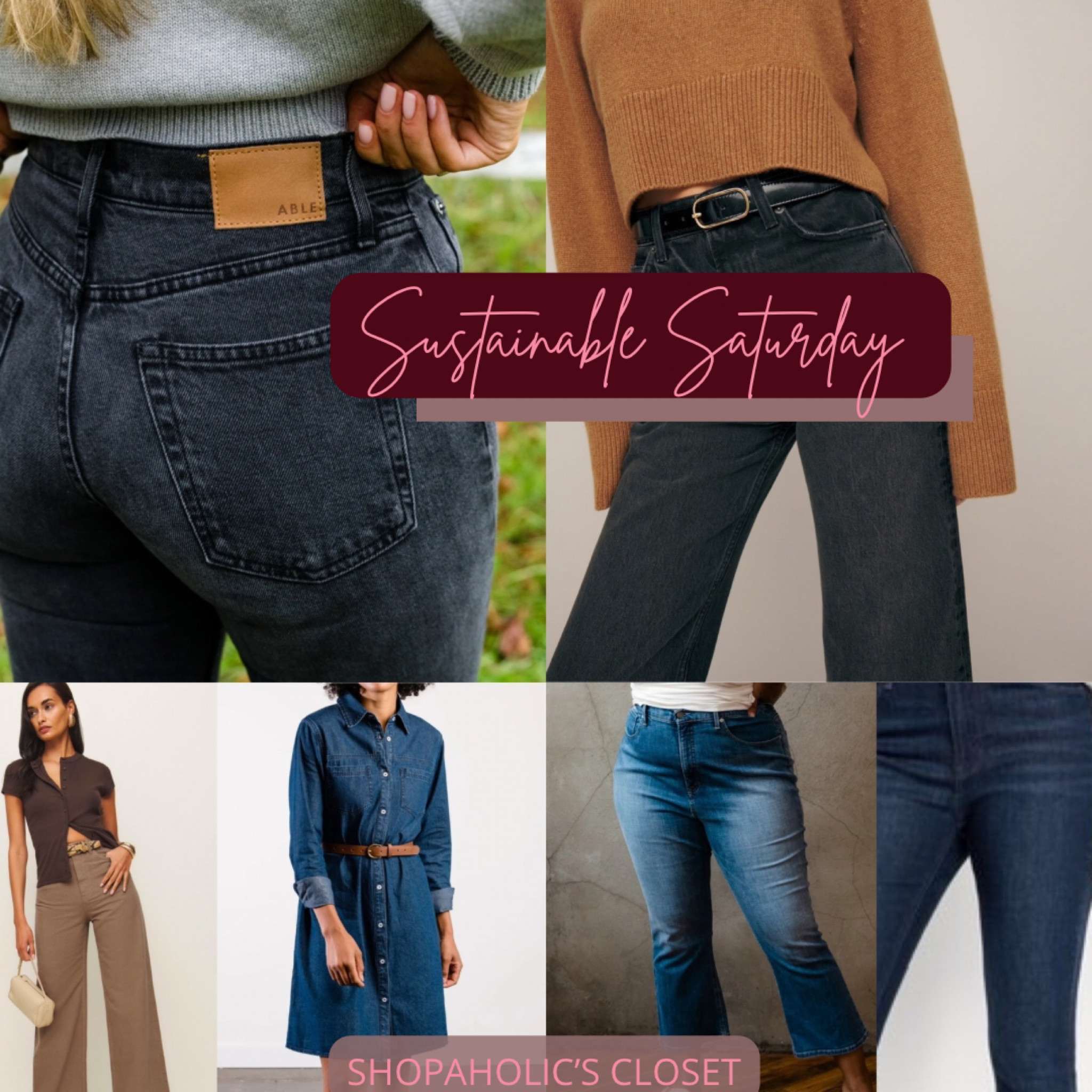 Happy Sustainable Saturday! I’m sharing jeans today. Plus, shop the ABLE Warehouse sale; up to 85% off!

#shopdeescloset #shopaholicscloset

Denim Jeans

#LTKWorkwear #LTKStyleTip #LTKSaleAlert