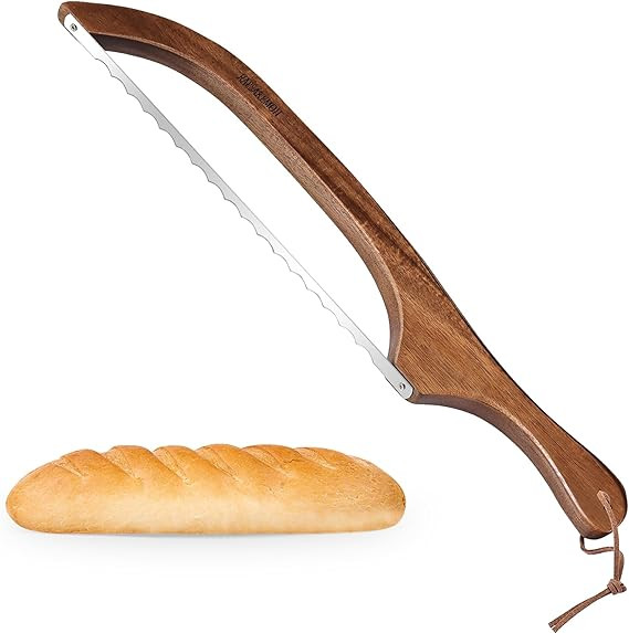Bread Knife for Homemade Bread, Sourdough bread knife, 15.7" - Serrated knife for Homemade Bread,... | Amazon (US)