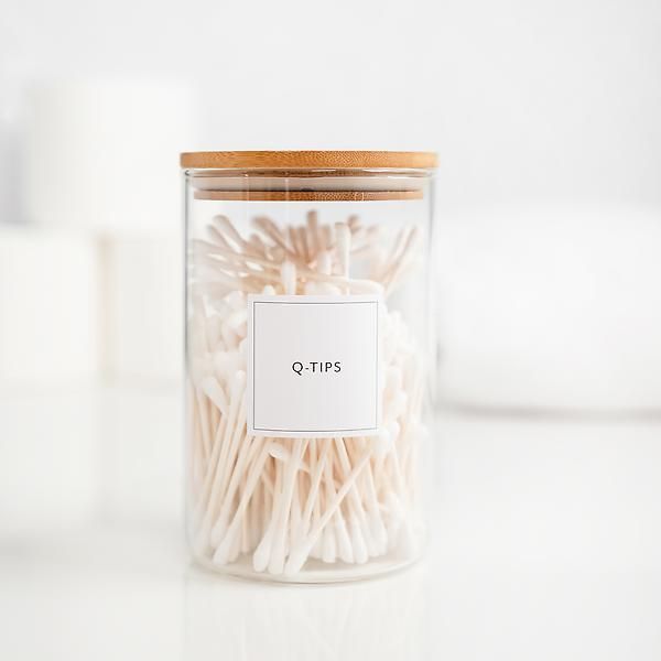 Savvy & Sorted Bath Closet & Laundry Organization Labels | The Container Store