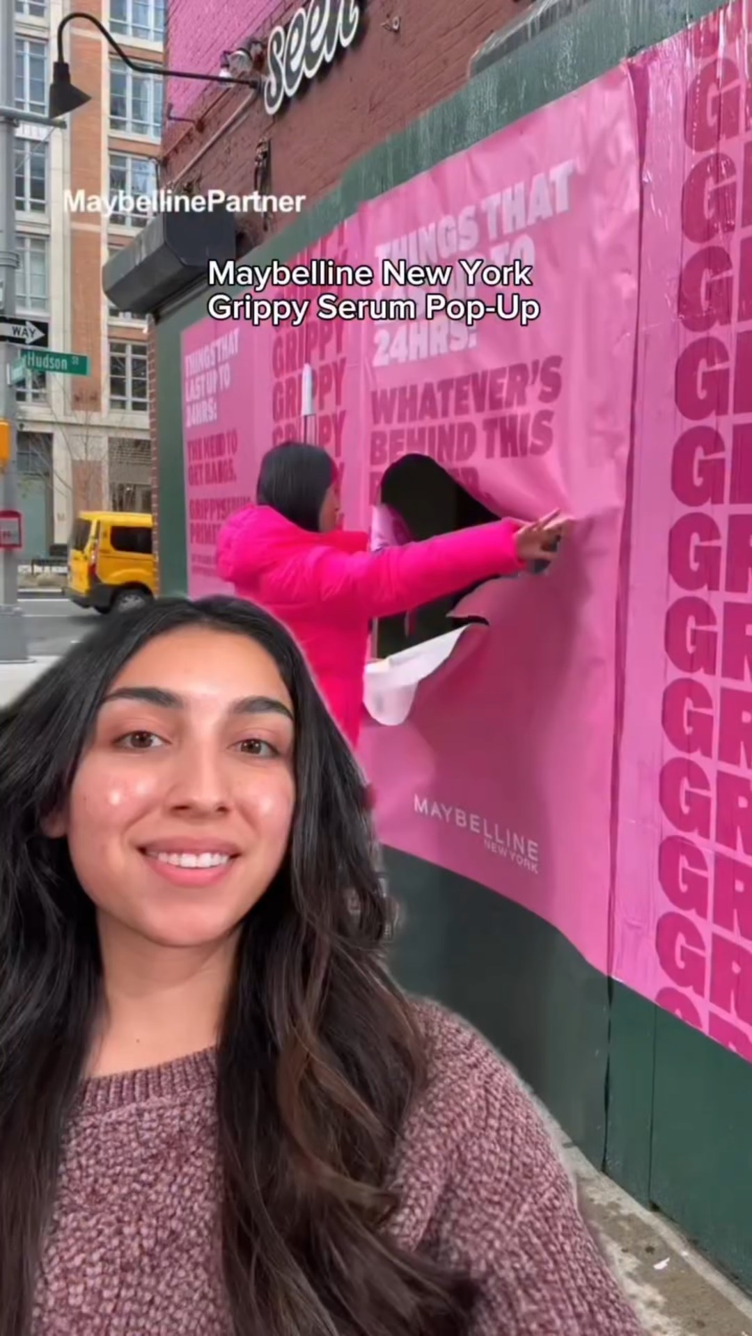 Trying the Grippy Serum at home after seeing the NYC pop-up 😍 Super hydrating & gives that serum-to-grip finish! @maybelline #MaybellinePartner