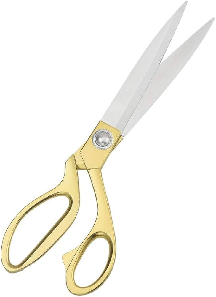 Stainless Steel Sharp Tailor Scissors for Clothing Dressmaking Shears Fabric Craft Cutting Adjust... | Amazon (US)
