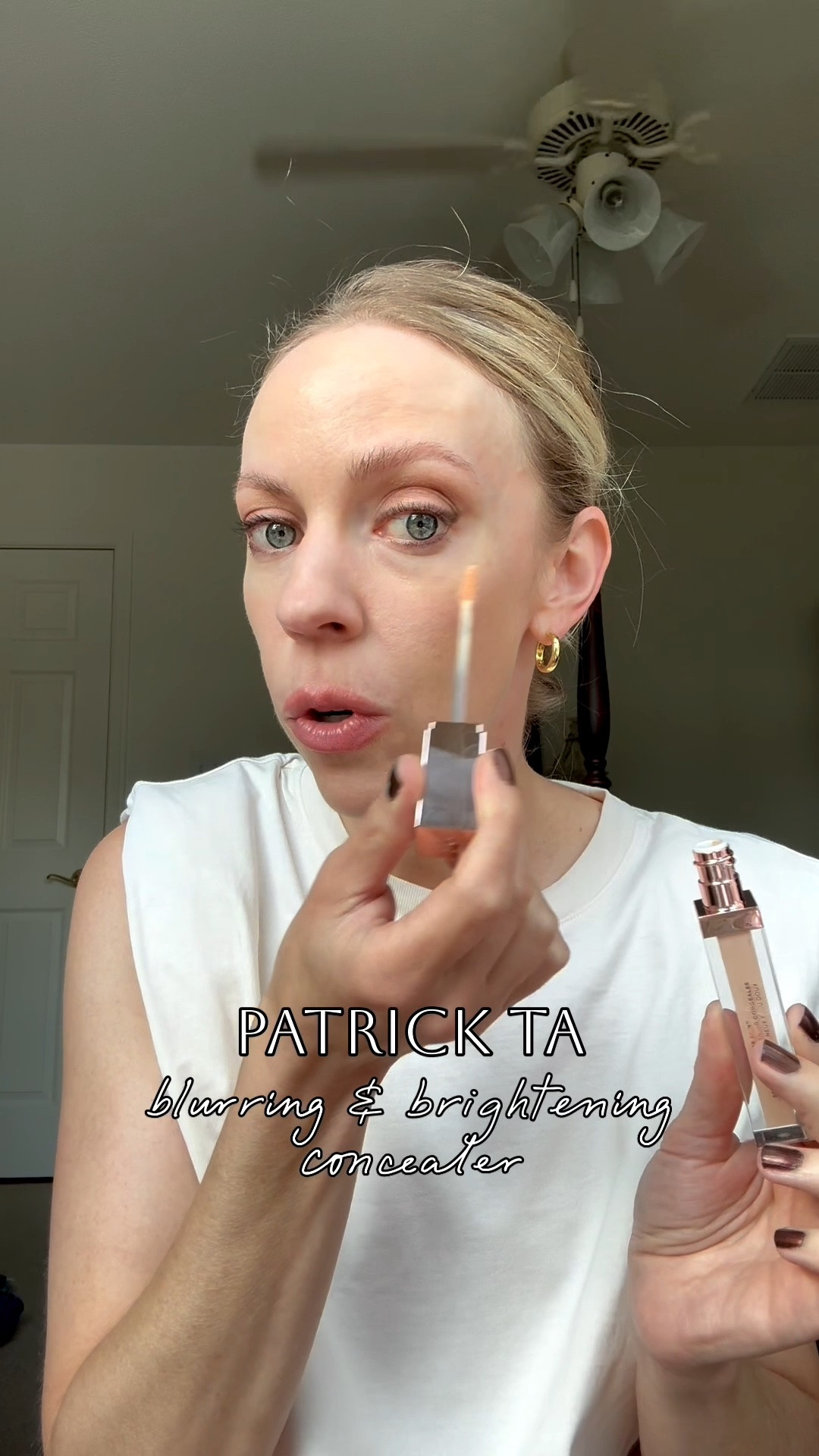Trying the new blurring and brightening concealer from Patrick Ta - such a good formula for over 40 eyes (didn’t crease on me all day!)

#LTKBeauty #LTKOver40 #LTKmorningroutine