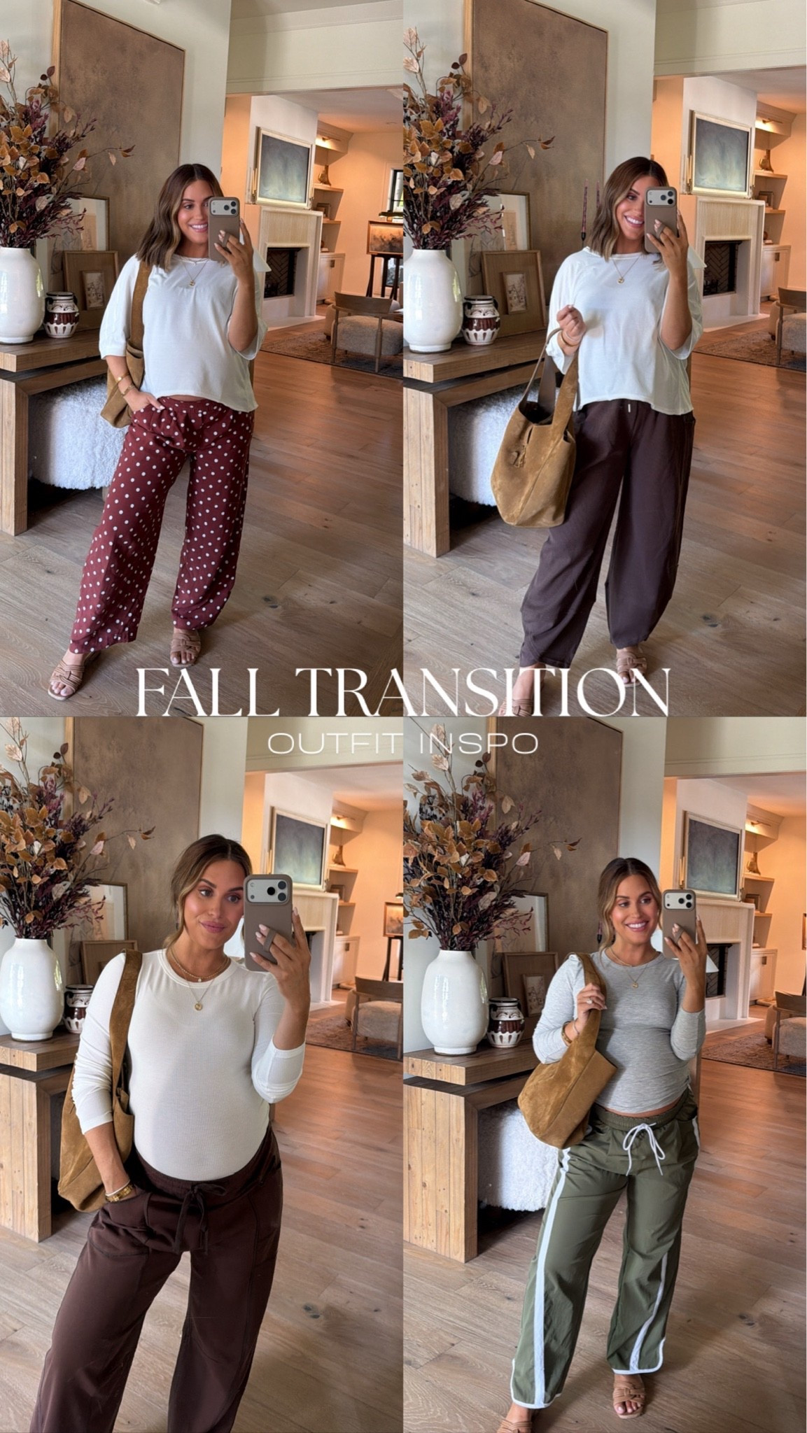 Recent comfy outfits I ordered from Amazon as we get ready to transition into fall! All bump friendly + will work great for postpartum. Or if you’re not expecting, I also just love these for comfy outfits when you want to look a little more put together some days! I got my true size in everything, wearing a small in all tops + bottoms for reference. 

Fall outfits || Amazon haul || Amazon fashion || bump friendly outfits || women’s fall style

#LTKBump #LTKSeasonal #LTKootd