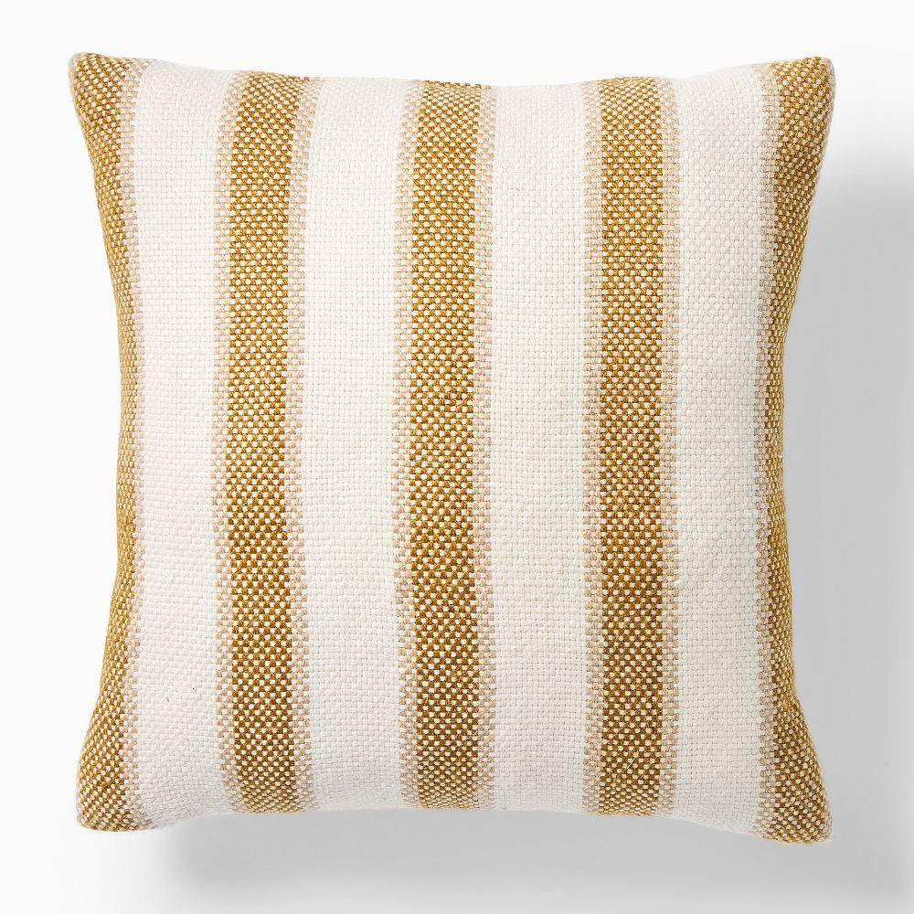 Outdoor Cabana Stripe Pillow | West Elm (US)