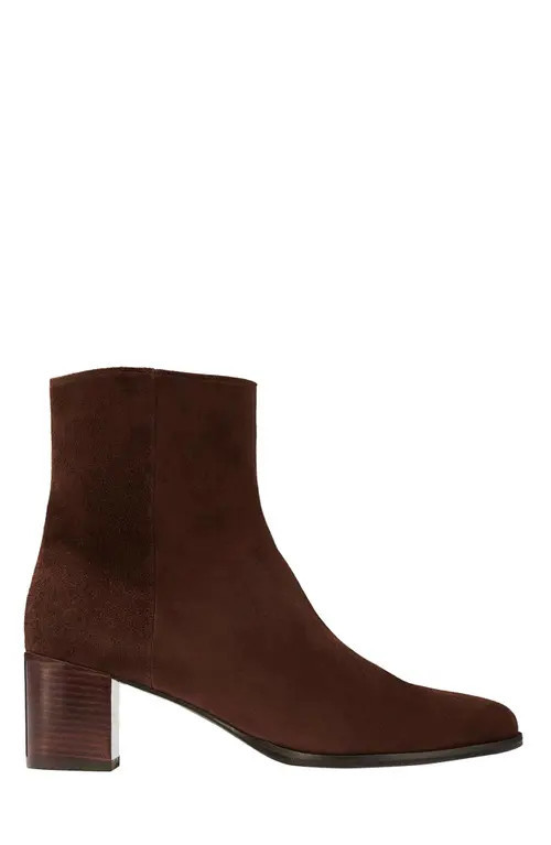 MARGAUX The Downtown Boot in Chocolate Suede at Nordstrom, Size 39.5 | Nordstrom