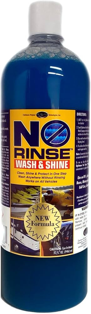 Optimum No Rinse Wash and Shine - ONR, 32oz. Bottle, Safe on Paint, Coatings, Wraps, and Interior... | Amazon (US)