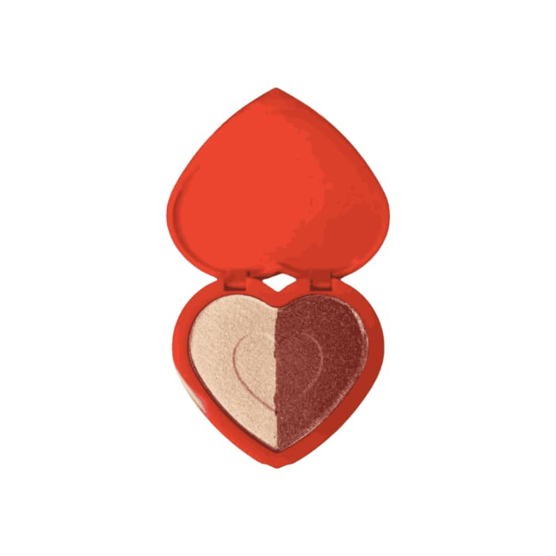 Ruby Rose Iluminador Compacto Duo Cupid's Radiance Dopamine (COR: Starry Sweetheart)
            ... | Beleza Na Web (BR)
