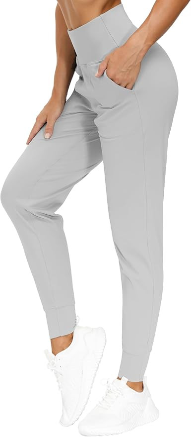 THE GYM PEOPLE Women's Joggers Pants Lightweight Athletic Leggings Tapered Lounge Pants for Worko... | Amazon (US)