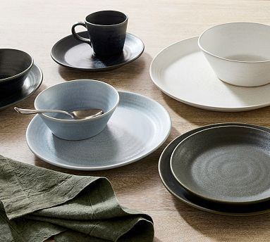 Larkin Stoneware Dinnerware Set | Pottery Barn (US)