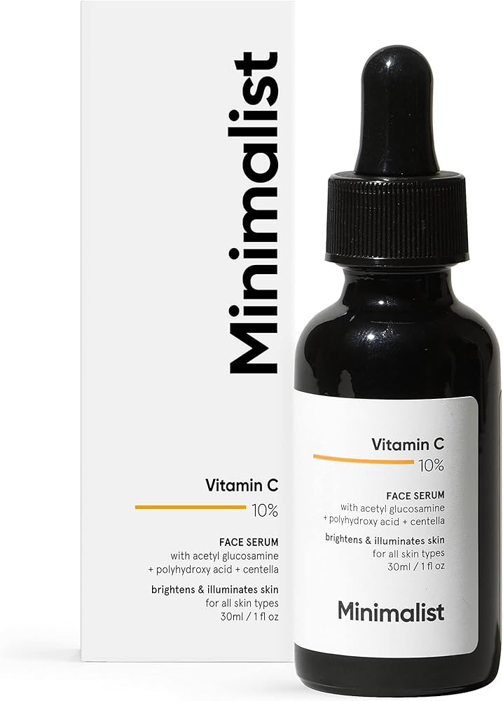 Minimalist 10% Vitamin C Face Serum for Brightening | Improves Hydration | For All Skin Types | F... | Amazon (US)