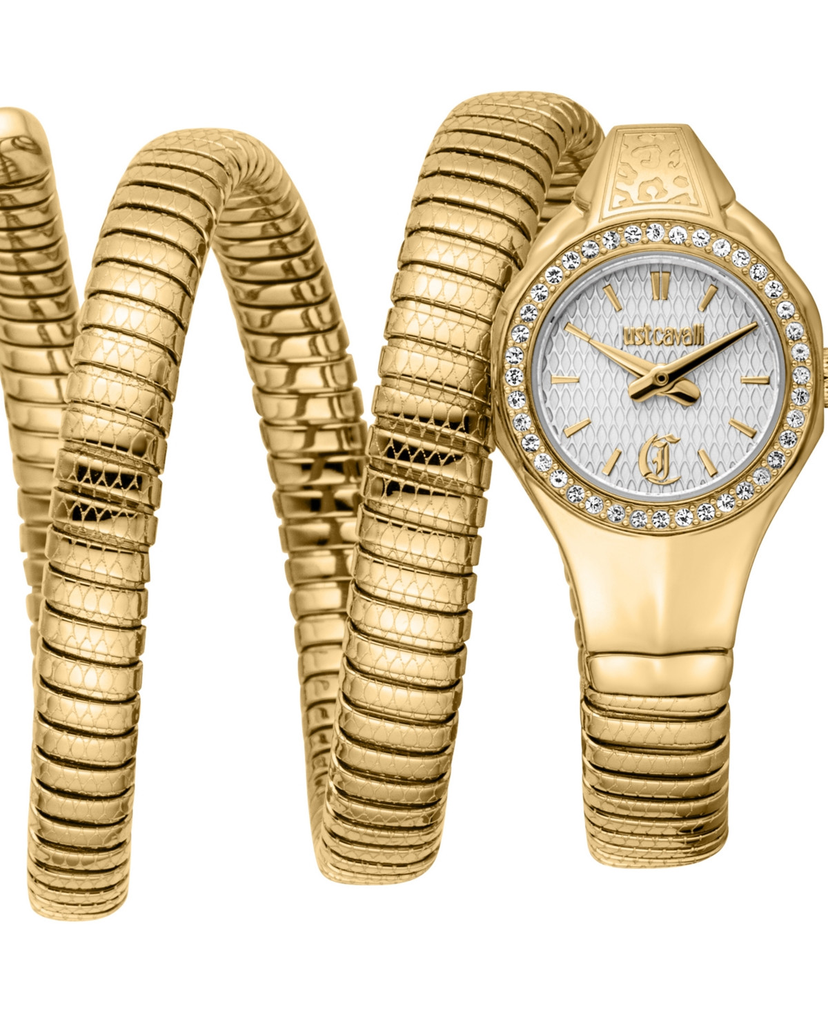 Just Cavalli Women's Gold Stainless Steel Bracelet Watch, 22mm - Gold | Macy's
