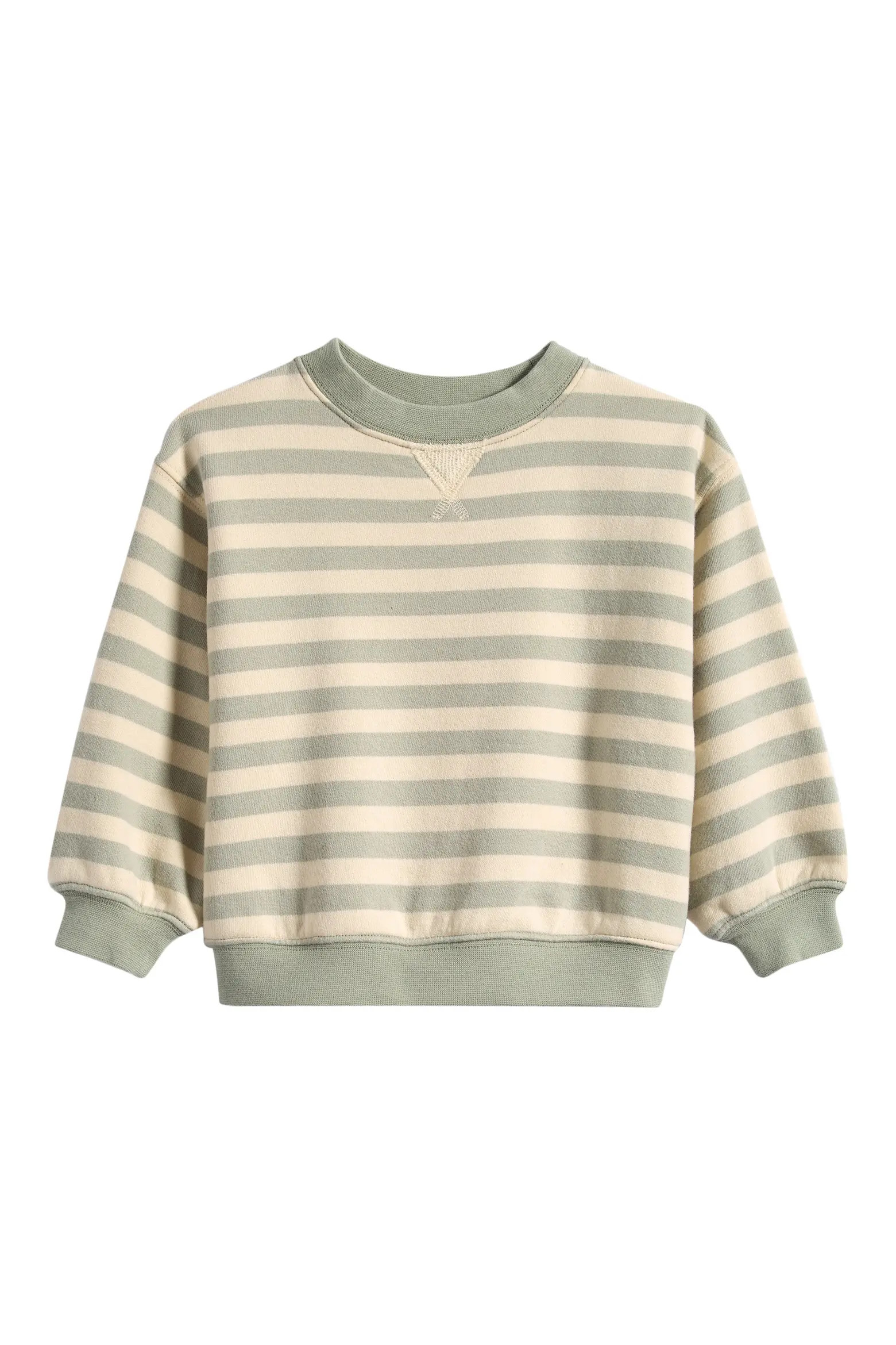Kids' Stripe Organic Cotton Sweatshirt (Men) | Nordstrom | Nordstrom