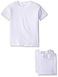 Fruit of the Loom Big Boys' White Crew Tee , White, Small (Pack of 3) | Amazon (US)