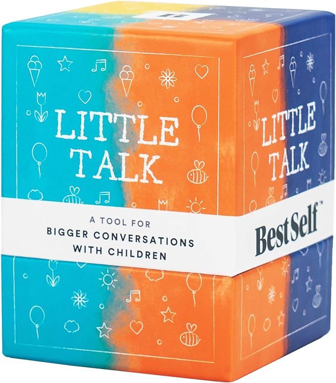 BestSelf Conversation Cards for Kids Little Talk Deck - 150 Prompts, Ideal Classroom Must Haves a... | Amazon (US)