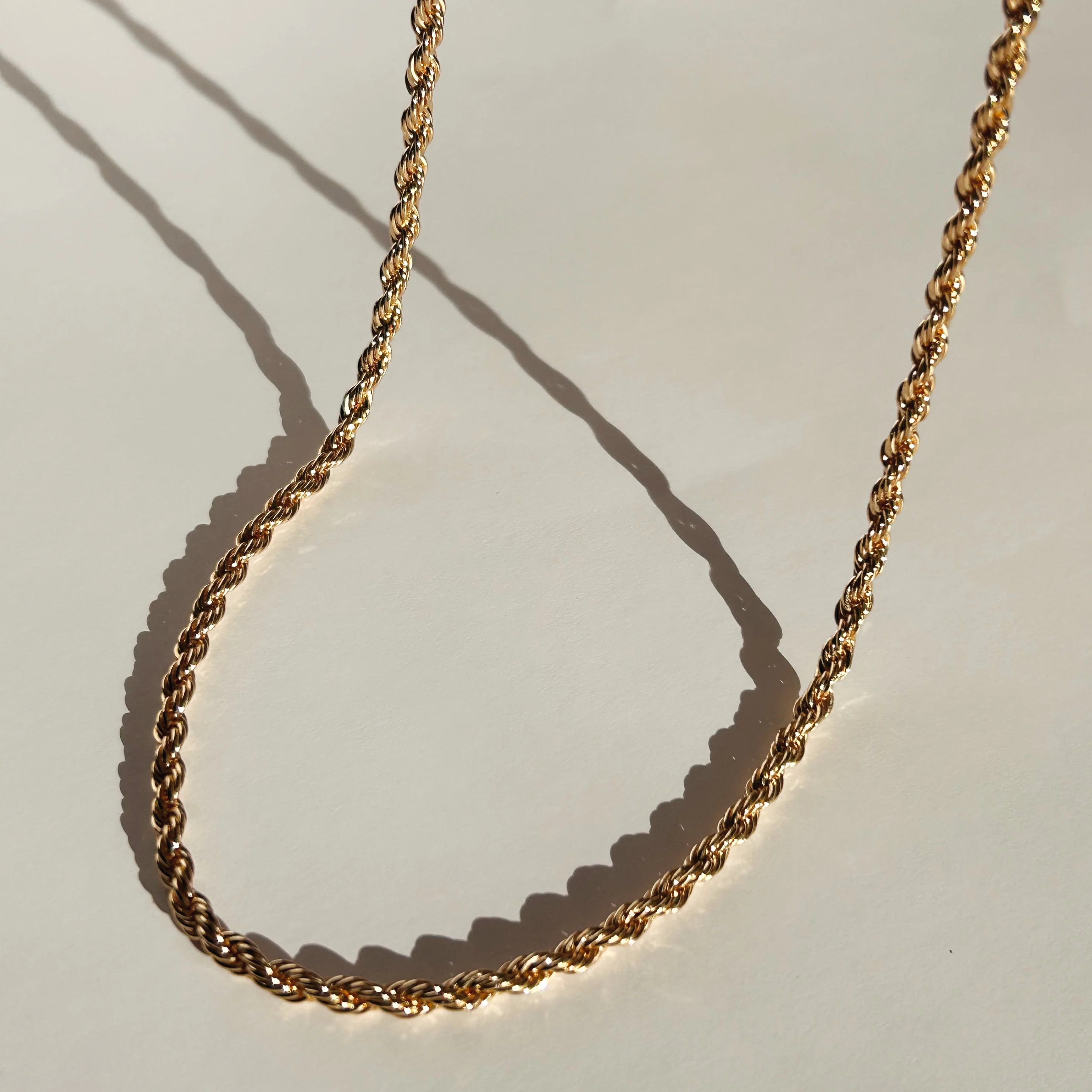 Adrian Thick Rope Chain Necklace | Truly Blessed Jewels | Truly Blessed Jewels