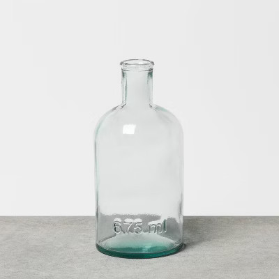 Clear Glass Vase - Hearth & Hand™ with Magnolia | Target
