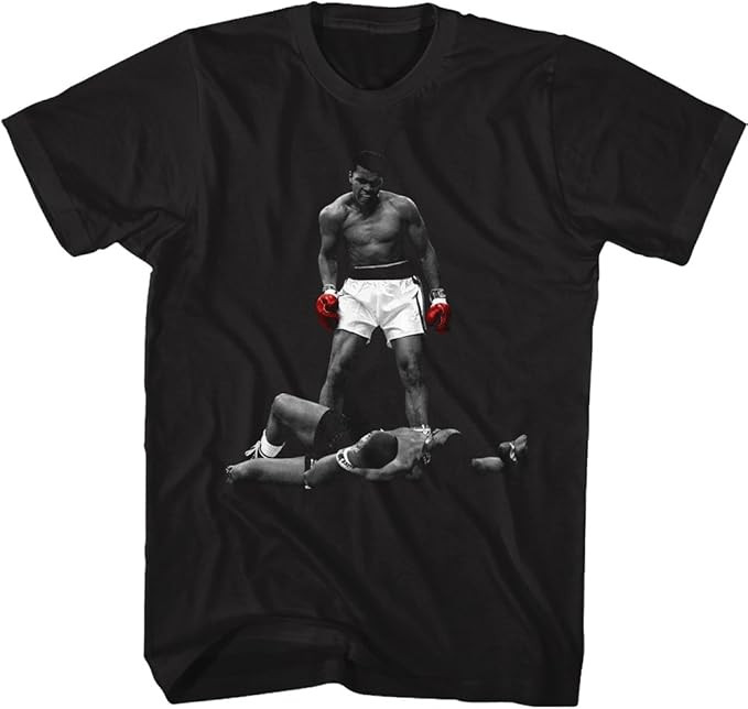 Muhammad Ali Whabam Black Adult T-Shirt Tee | Amazon (US)