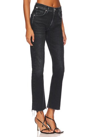 Citizens of Humanity Isola Cropped Boot in Stormy from Revolve.com | Revolve Clothing (Global)