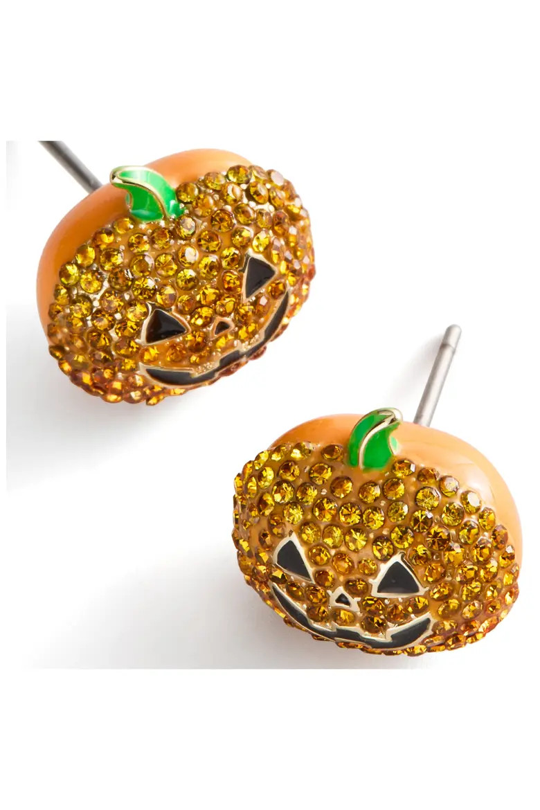 BaubleBar Gourd Lucky Charm Pumpkin Stud Earrings (Women) | Nordstrom | Nordstrom