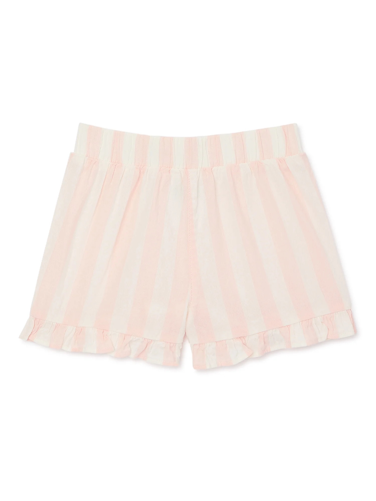 Garanimals Baby and Toddler Girl Ruffle Hem Shorts, Sizes 12M-5T - Walmart.com | Walmart (US)