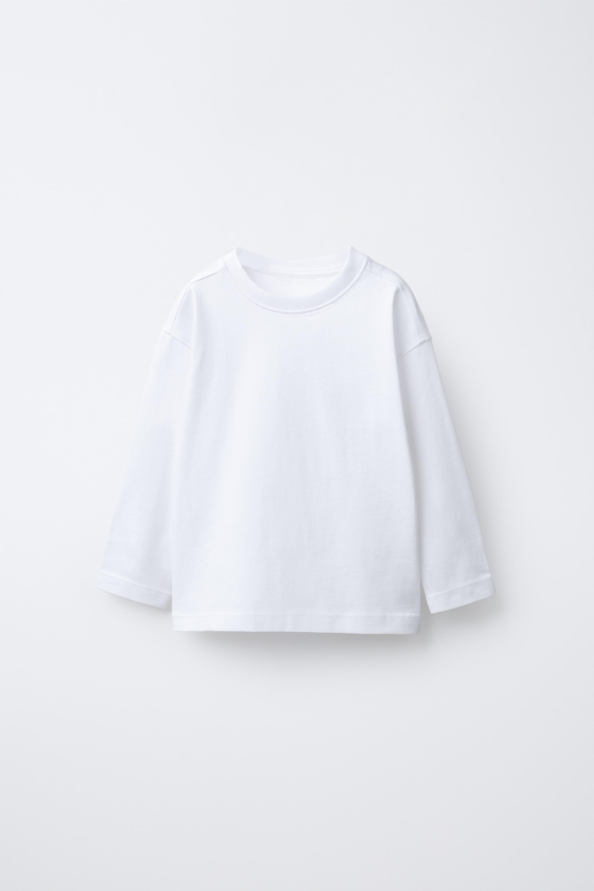 MEDIUM WEIGHT PLAIN T-SHIRT | Zara US