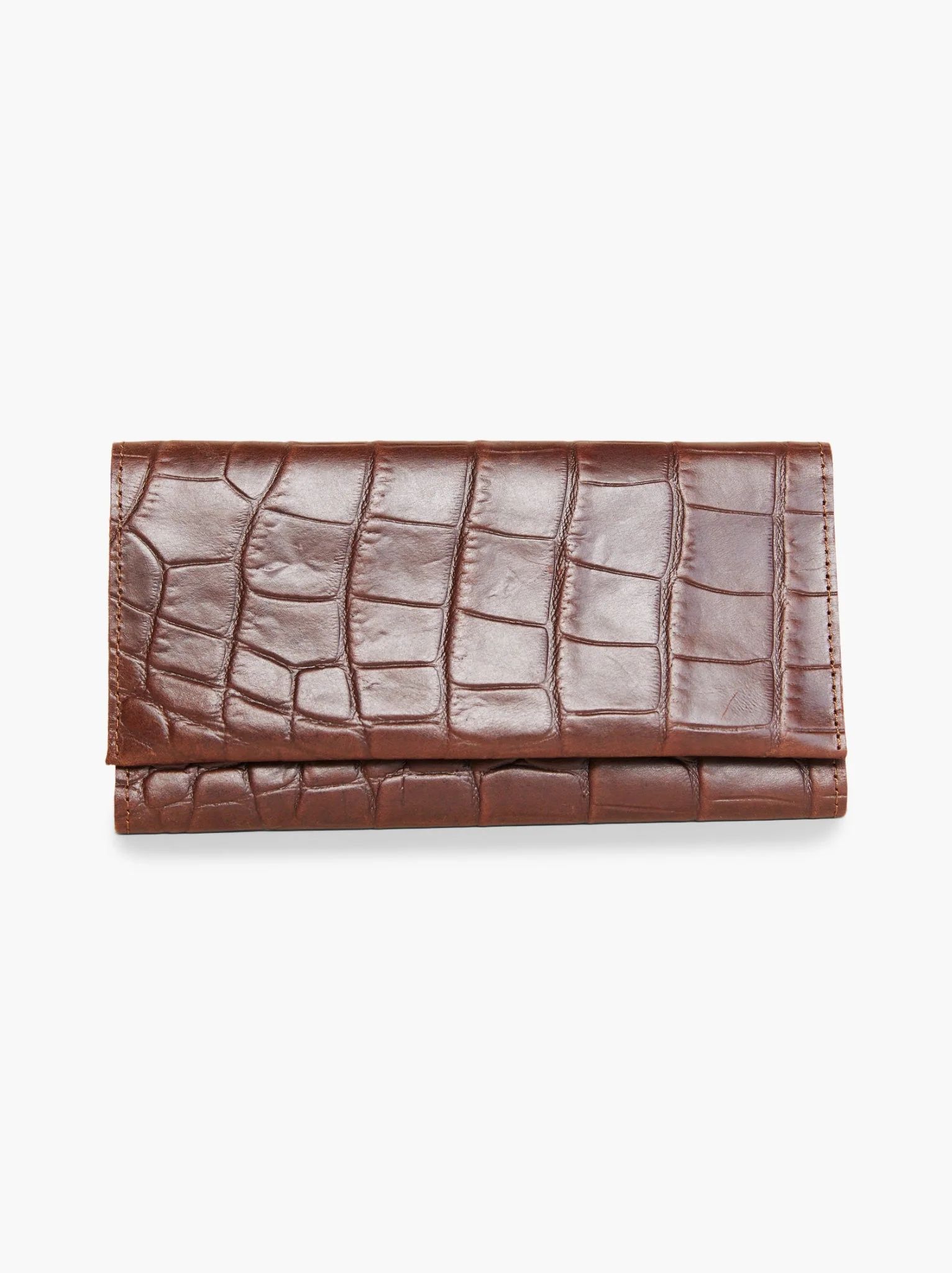 Debre Croc-Embossed Wallet | ABLE Clothing
