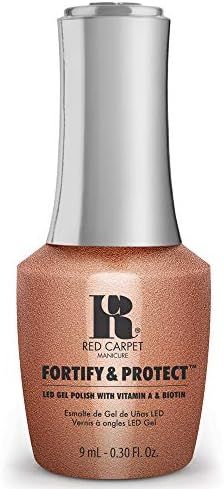 RC Red Carpet Manicure Fortify & Protect French Kiss LED Gel Nail Color | Amazon (US)