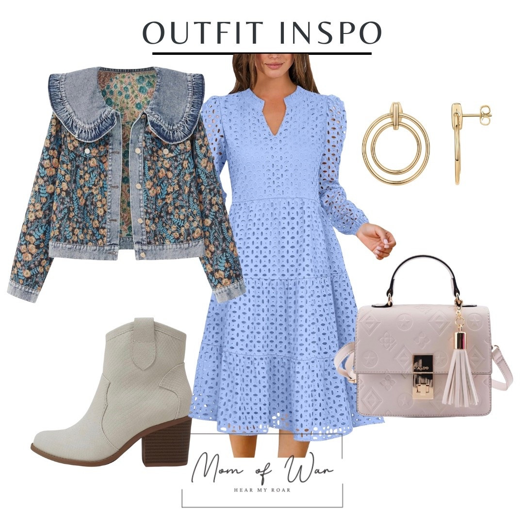 Chic patterns for the spring season! #springoutfit #founditonamazon