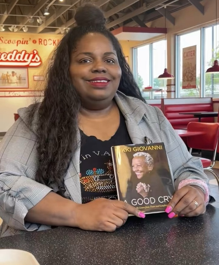 The St. Louis Chapter of Top Ladies of Distinction gathered in Florissant for a special Book Club session. 📚
In honor of **National Poetry Month**, we explored Nikki Giovanni’s final work, *A Good Cry*. It was a beautiful afternoon of intergenerational sisterhood, reflection, and celebrating a literary legend. 💖💎
#TLOD #TopTeensOfAmerica #StLouis #NationalPoetryMonth #NikkiGiovanni 

#LTKmomlife #LTKvlog #LTKdayinmylife