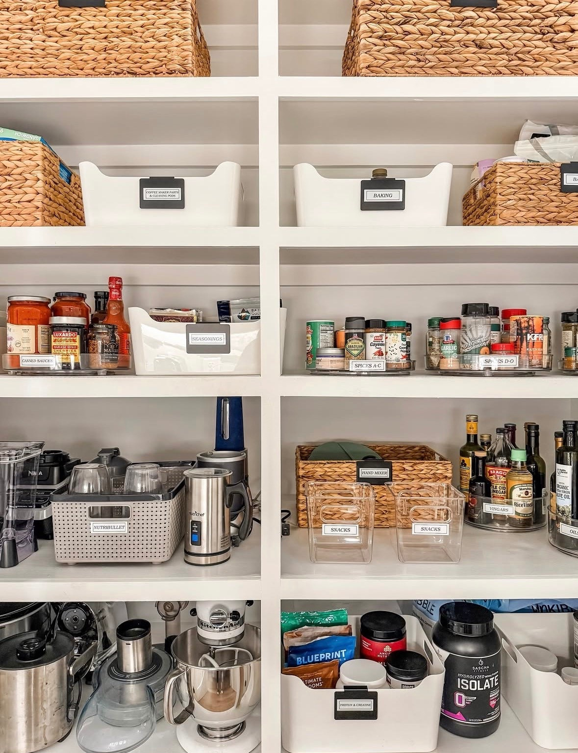 Sometimes efficient solution come in really pretty packaging…these bins are affordable and they function in so many spaces. Especially in the pantry! 

#LTKmomlife #LTKHome #LTKselfcare