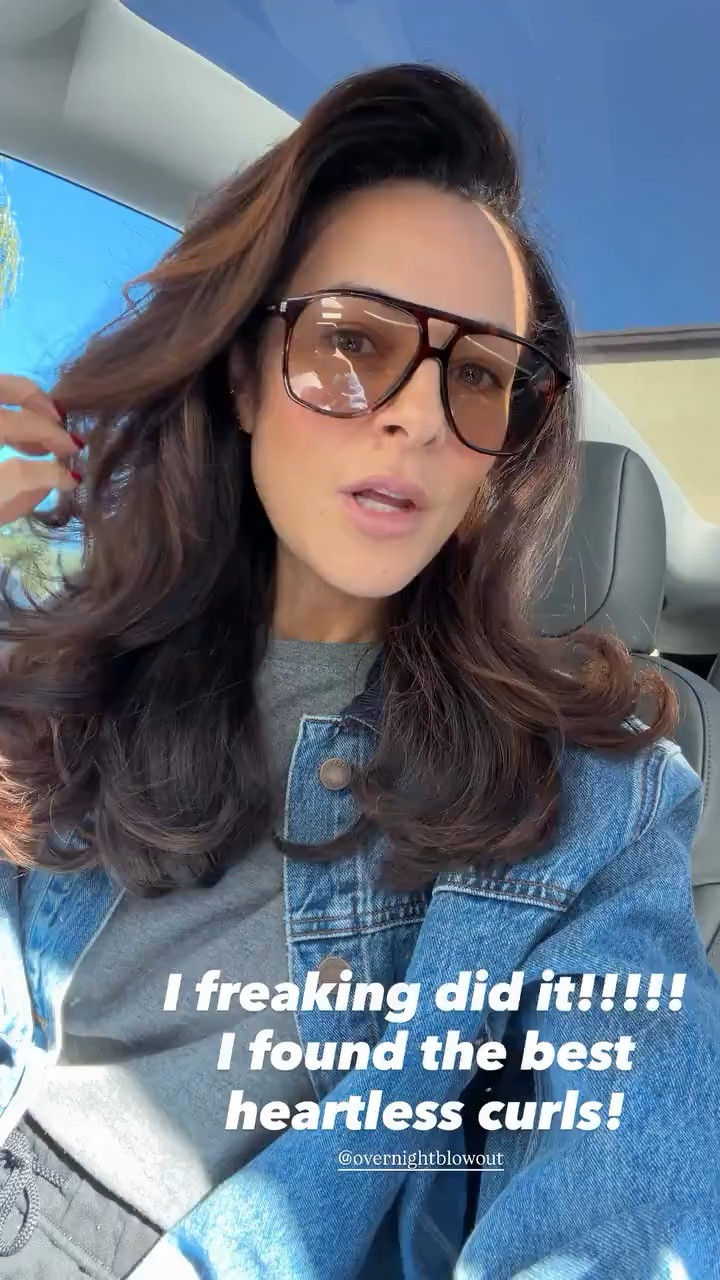 I finally found heatless curlers I love!! I did the Medium size curlers and cherry scarf! 
PS my jacket is on sale!! 





Heatless curlers, volume, hair style, curls, denim jacket, sale

#LTKOver40 #LTKSaleAlert #LTKBeauty