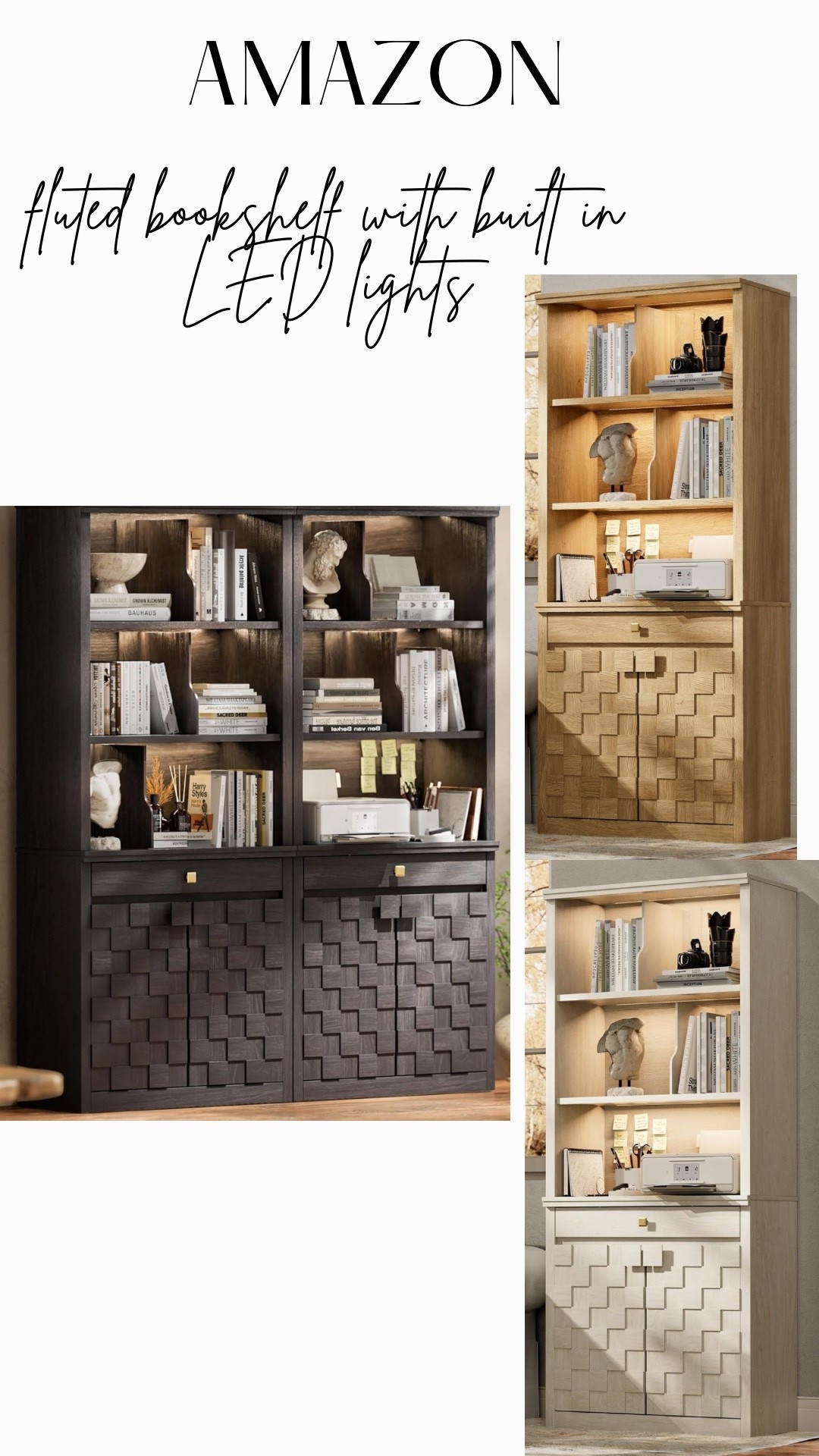 Bookshelf with LED lights

#LTKHome #LTKSaleAlert