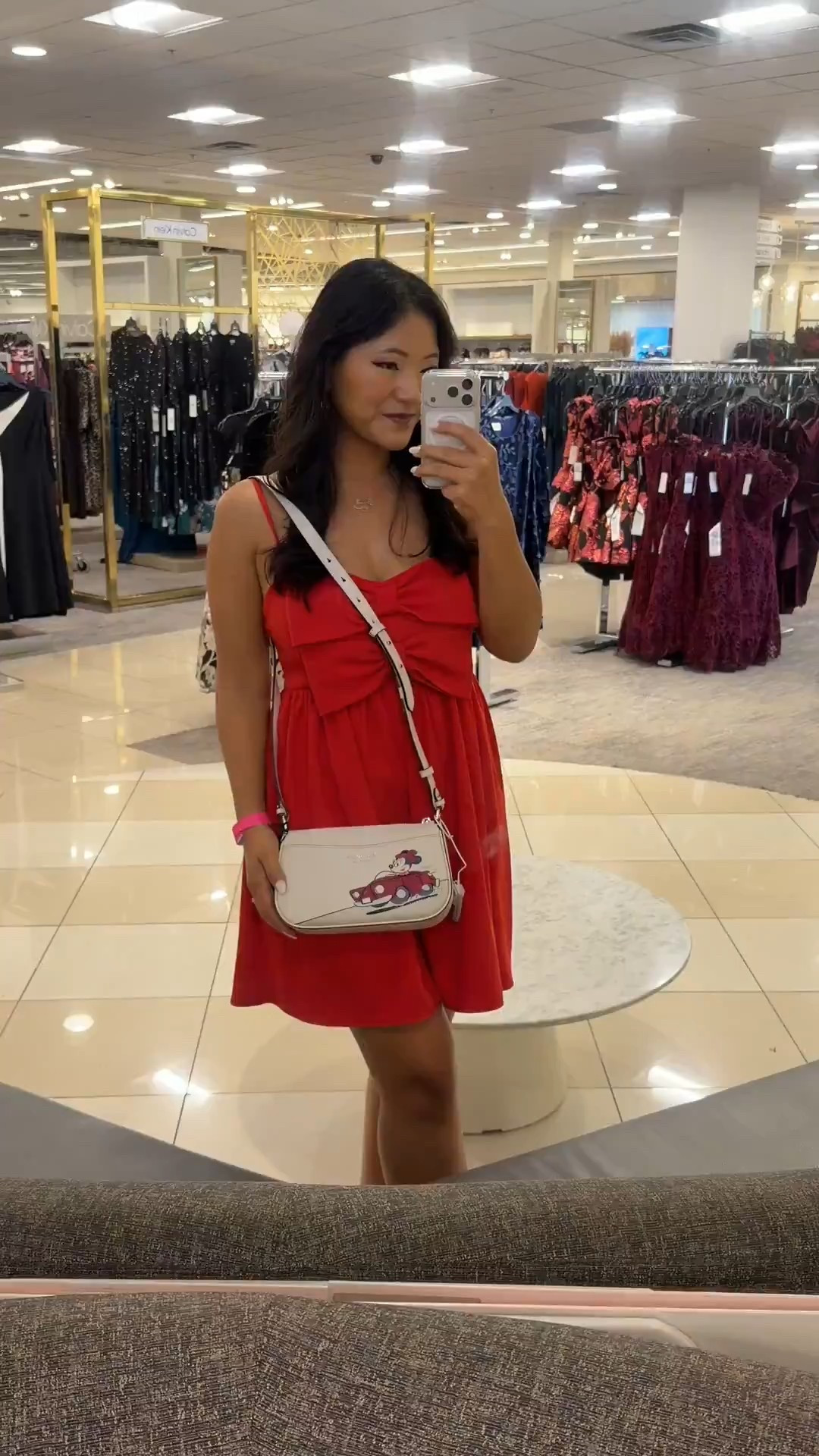 Disney x Macys Macy's Minnie Mouse Kate Spade Crossbody Handbag. 99th Macy’s Thanksgiving Day Parade