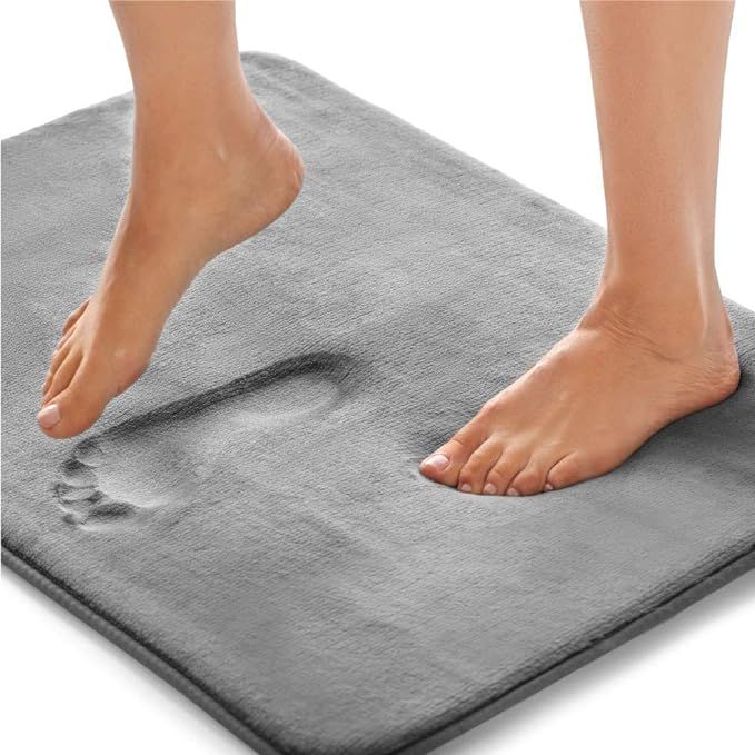 Gorilla Grip Original Thick Memory Foam Bath Rug, 60x24, Cushioned, Soft Floor Mats, Absorbent Pr... | Amazon (US)