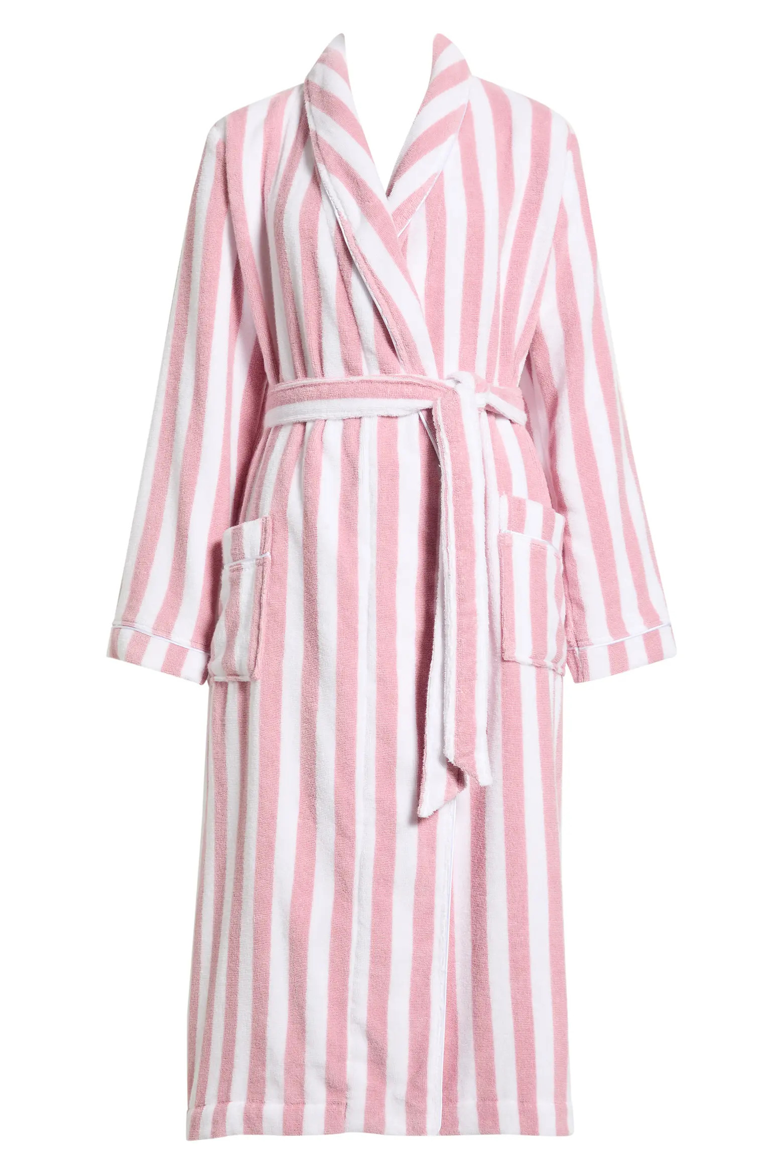 Stripe Hydrocotton Terry Robe (Women) | Nordstrom | Nordstrom