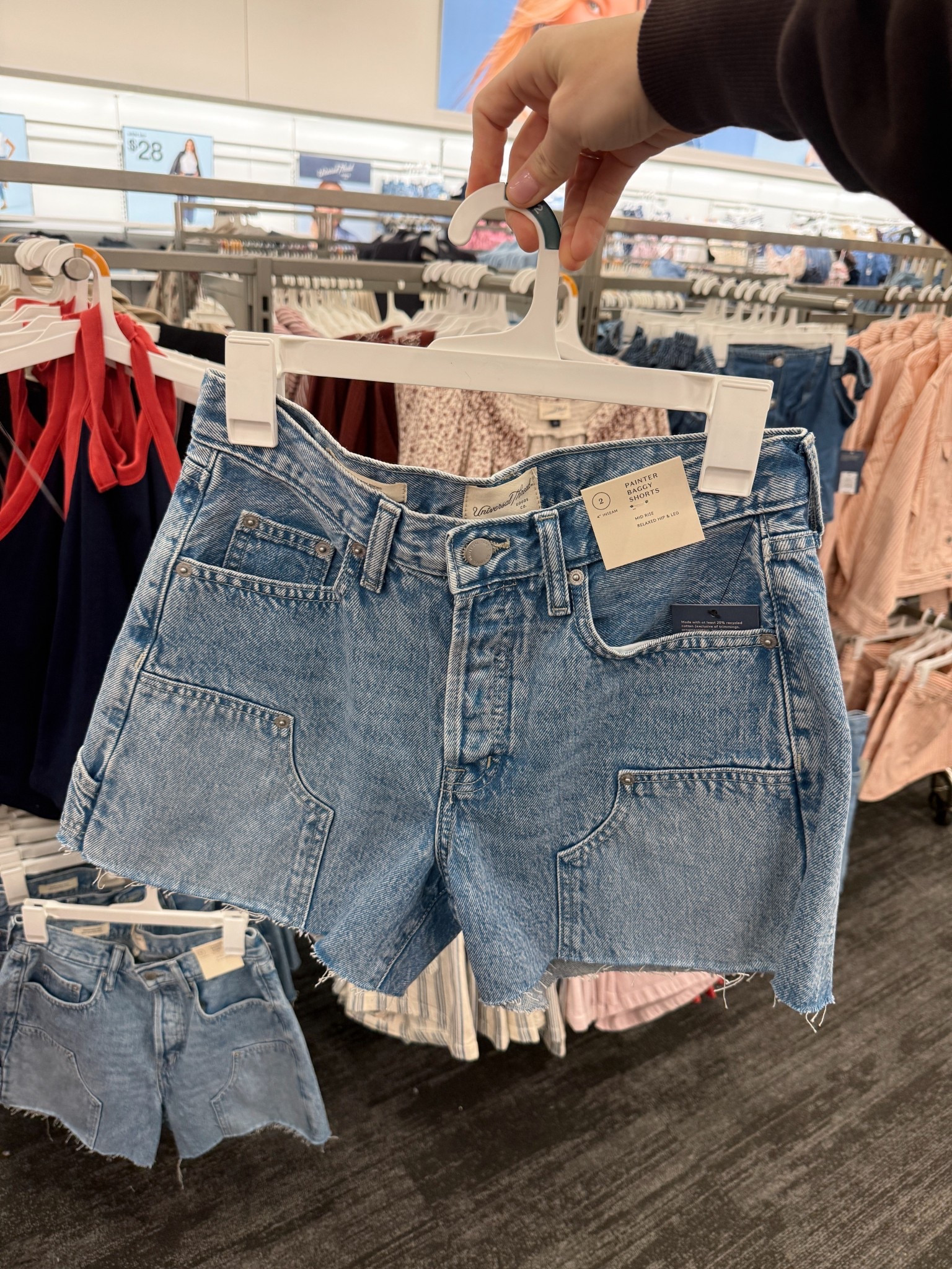 Universal Thread denim shorts 

#LTKootd #LTKSeasonal #LTKdayinmylife