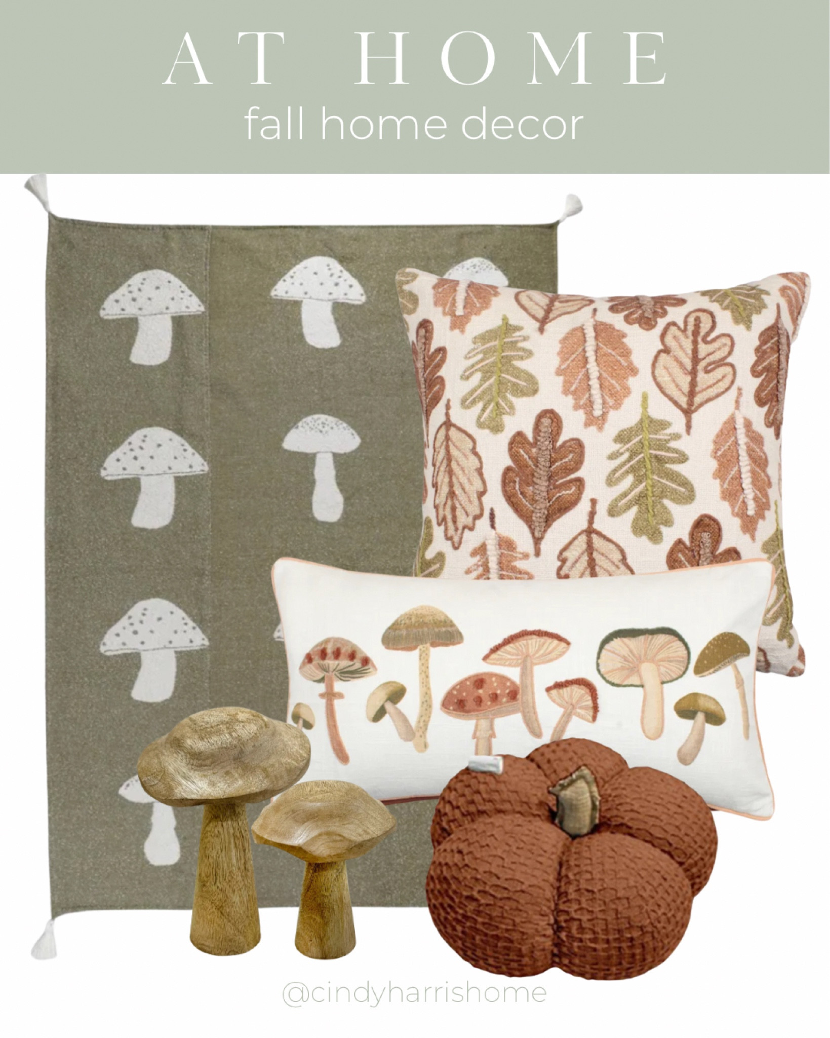 Some fun little fall decor pieces from At Home! Aren’t the mushrooms so cute?? 

#LTKHome #LTKSeasonal

#LTKHome #LTKSeasonal