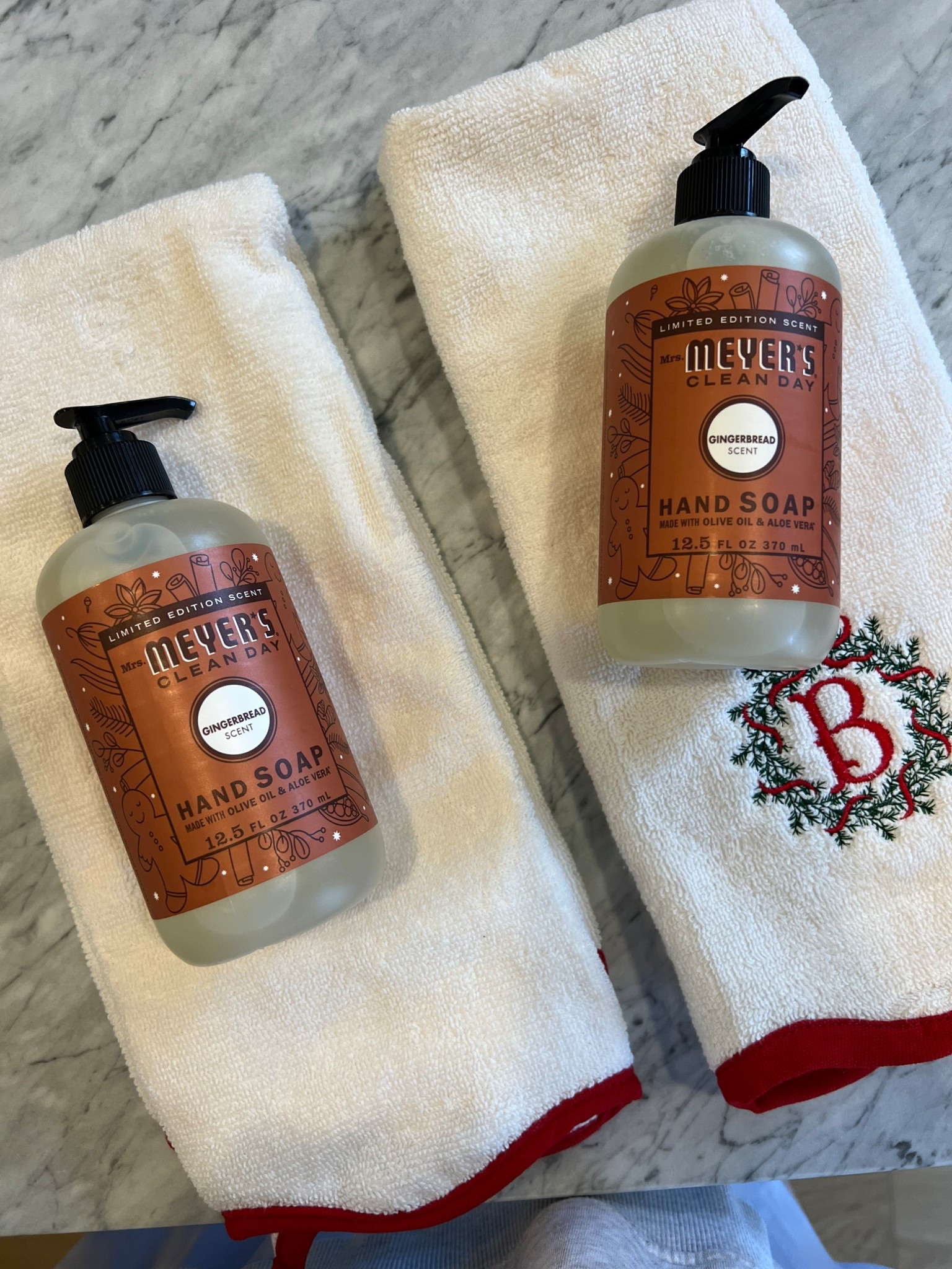 Neighbor Christmas Gifts! Scalloped hand towels 

#LTKFindsUnder50 #LTKHoliday #LTKGiftGuide