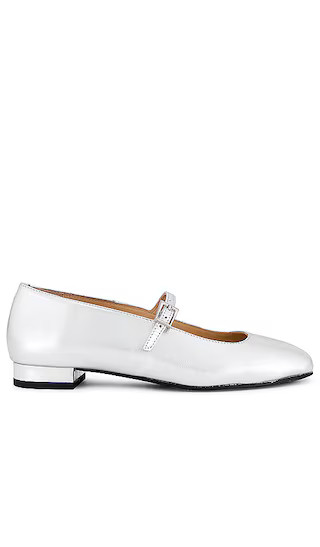 Por Do Sol Flat in Shimmer Silver | Revolve Clothing (Global)