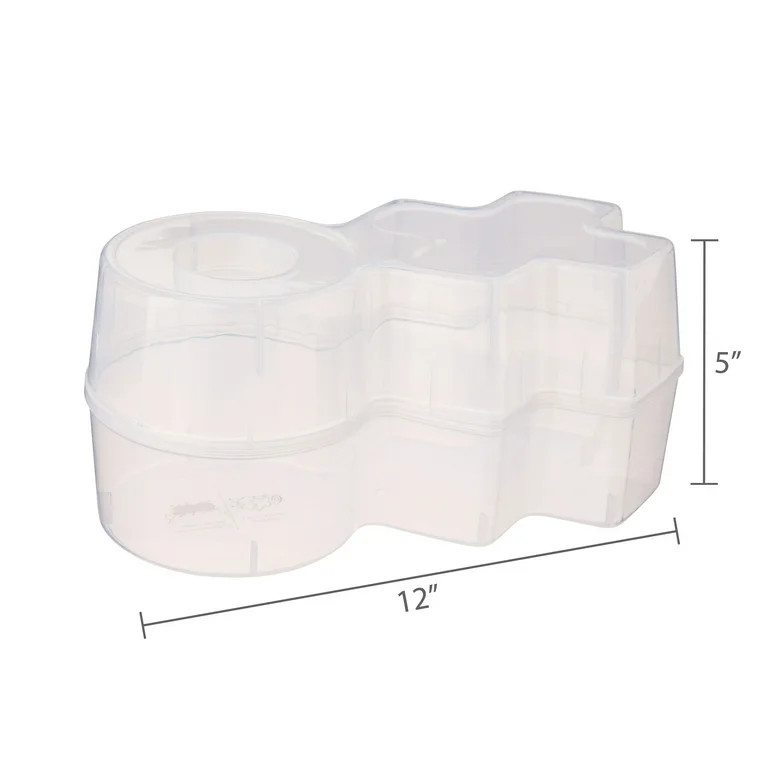 XO Container, Clear, 6", Valentine's Day by Way To Celebrate | Walmart (US)