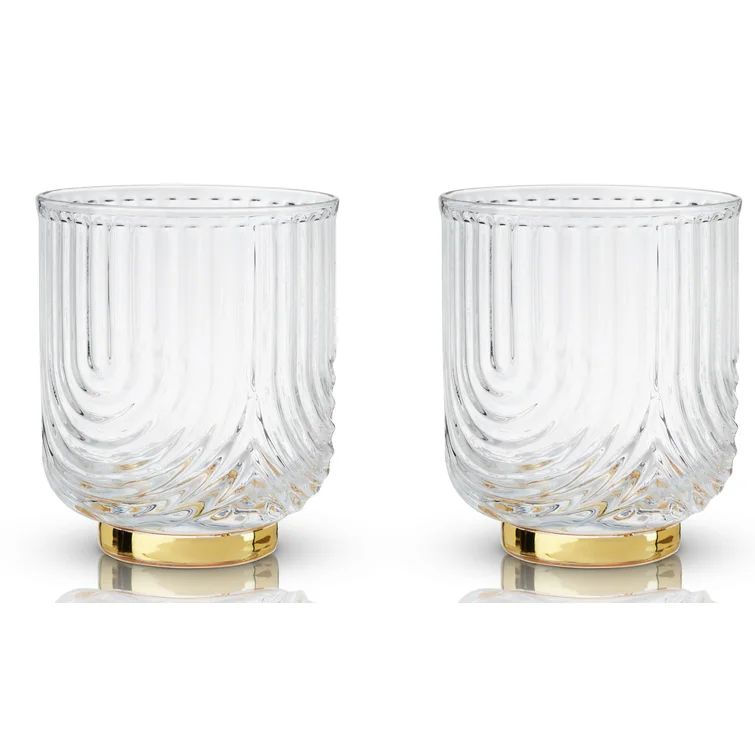 Viski 12 oz. Gatsby Tumblers (Set of 2) | Wayfair North America