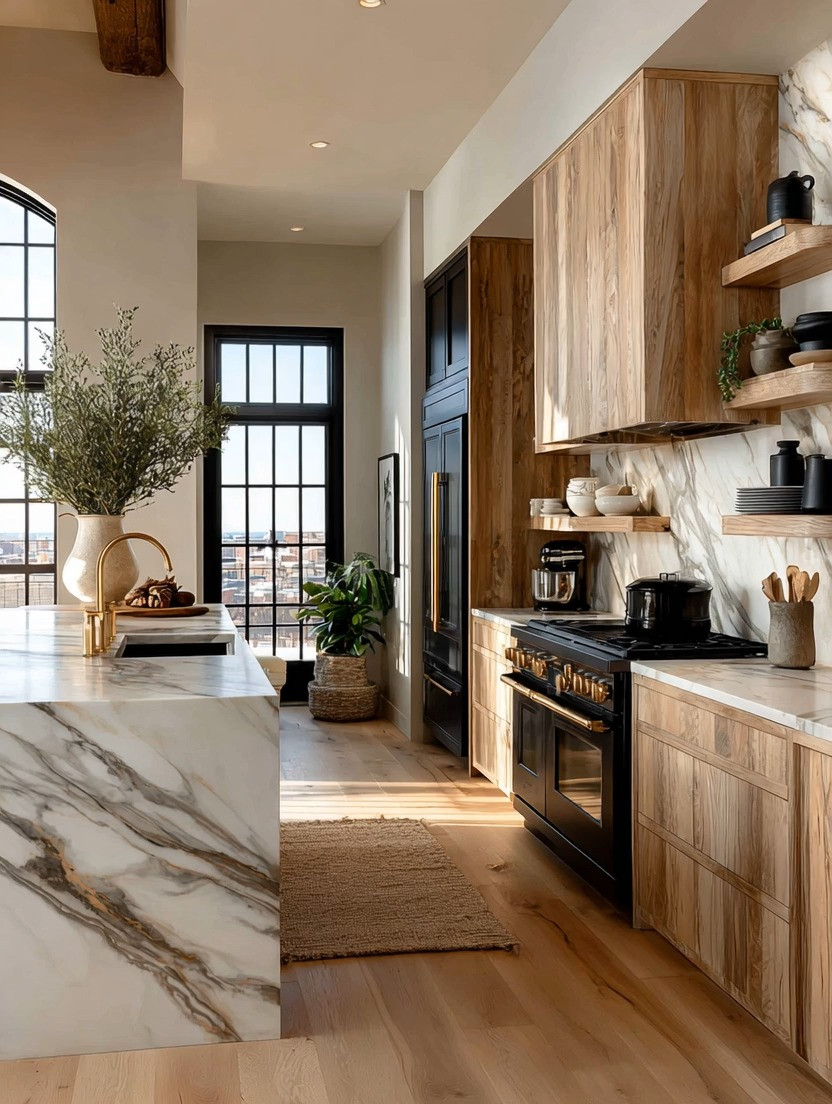 Statement Appliances: A Lifestyle Upgrade

Gold and black appliances aren’t just a 2026 trend — they’re a design shift.

As luxury becomes more accessible in fashion, home design naturally follows. The kitchen is no longer just functional — it’s expressive. A gold and black stove, refrigerator, microwave, toaster oven, soda stream, dishwasher, or coffee machine instantly transforms a wooden, marble, or neutral kitchen into a bold, elevated space.

This isn’t about excess.
It’s about intention.

The contrast of matte black and warm gold hardware against natural wood cabinetry and marble countertops creates depth, richness, and a designer-level finish without a full renovation.

Pair it with:
• A brushed gold faucet
• Minimal open shelving
• Neutral stone surfaces
• Natural wood tones

The result?
A kitchen that feels curated, modern, and confidently elegant.

Because the new statement piece isn’t decor.
It’s your appliances.

#KitchenDesign #LuxuryKitchen #GoldAccents #BlackAndGold #HomeUpgrade #ModernKitchen #InteriorInspo #ElevatedLiving #KitchenTrend2026 #DesignerKitchen #StatementStyle 

 #LTKHome